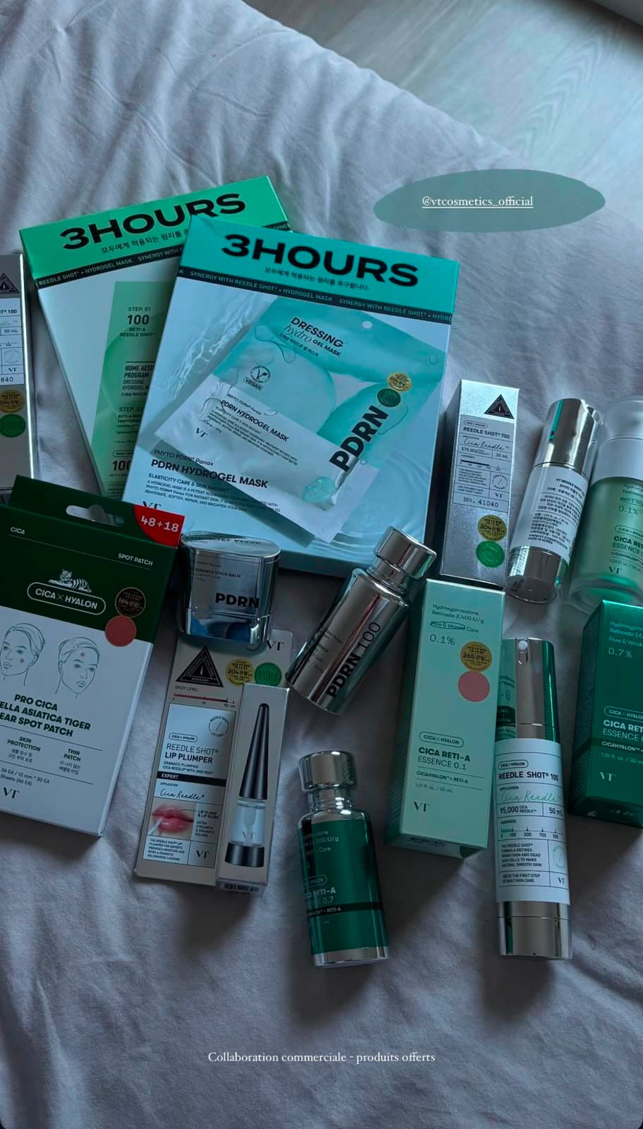 Story influenceuse — VT Cosmetics
